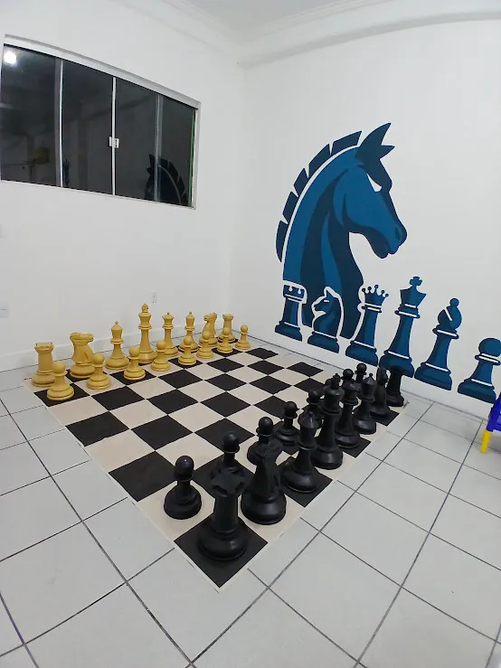 Jogo de Xadrez Gigante Profissional