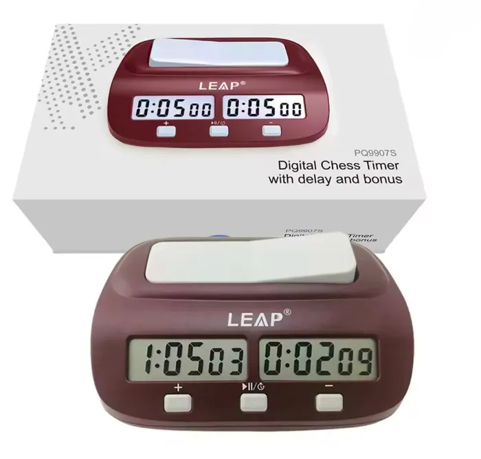 Relógio de Xadrez Digital LEAP PQ9907S