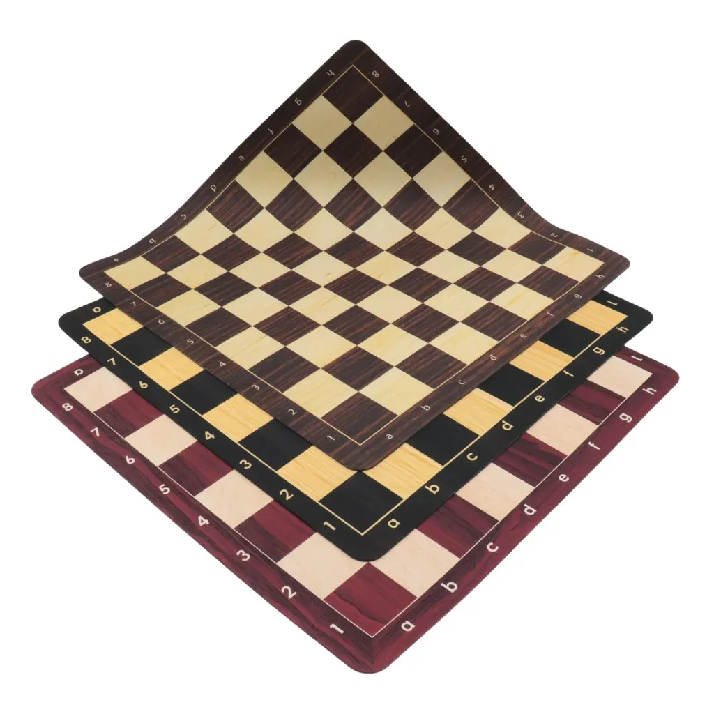 Tabuleiro de Xadrez Mouse Pad Amadeirado